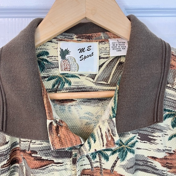 Vintage M.E. Sport Men’s Island Sportswear Polo - Picture 4 of 5